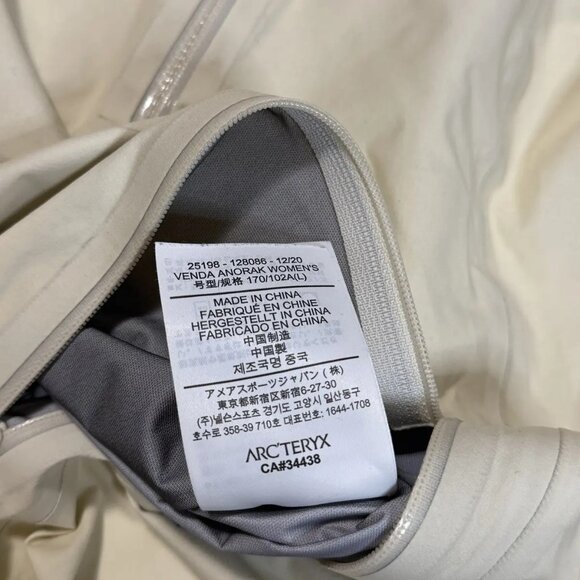 Arcteryx Venda Anorak Goretex Jacket - Picture 10 of 11